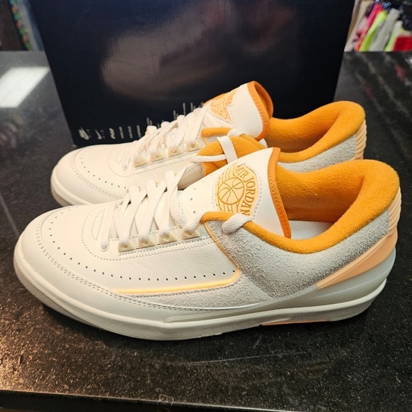 Nike Air Jordan 2 Retro Low [DV9956-118] Men Casual Shoes Sail/Melon Tint main image 10